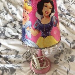 Disney princess lamp 
Working condition. Still has a bulb in. 
Collection only