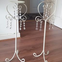 2x candle holders