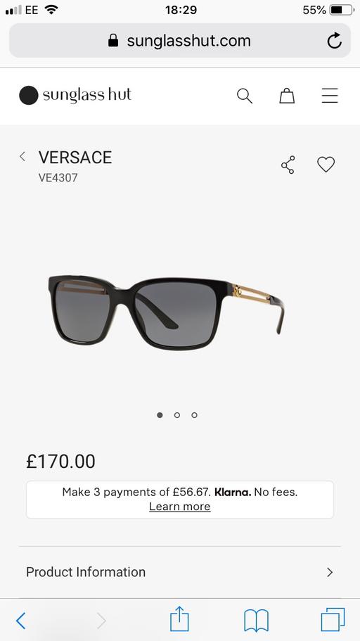 Buy & Sell West Midlands Birmingham - Photos for Versace sunglasses genuine