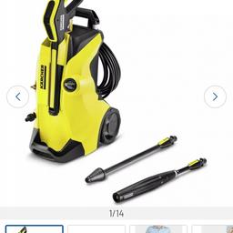 I am selling brand new / unopened Karcher K4 Full Control Pressure washer.
Its never been used, box is still taped up. Just didnt get round to using. Bought from Argos £190. Chucking in Karcher Stone & Paving Cleaner.
Presser washer can be used for cleaning cars, patios, brickwork etc. Link to info below.