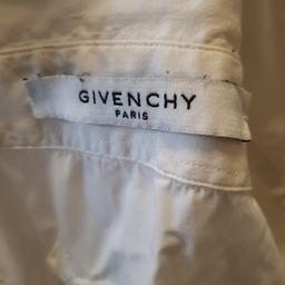 givenchy shirt 44 chest white has stars across bk shoulder 100%genuine only had a year been worn handfuls of times cost 550 nes sell 150
