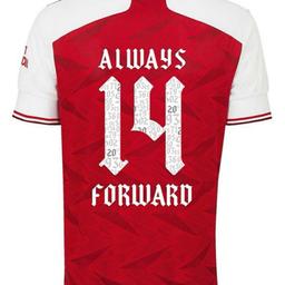 Arsenal new 20/21 shirt celebrating arsenal's FA cup final win which leads them to have the record of the most FA cups in the world.
Limited Edition.
Size L