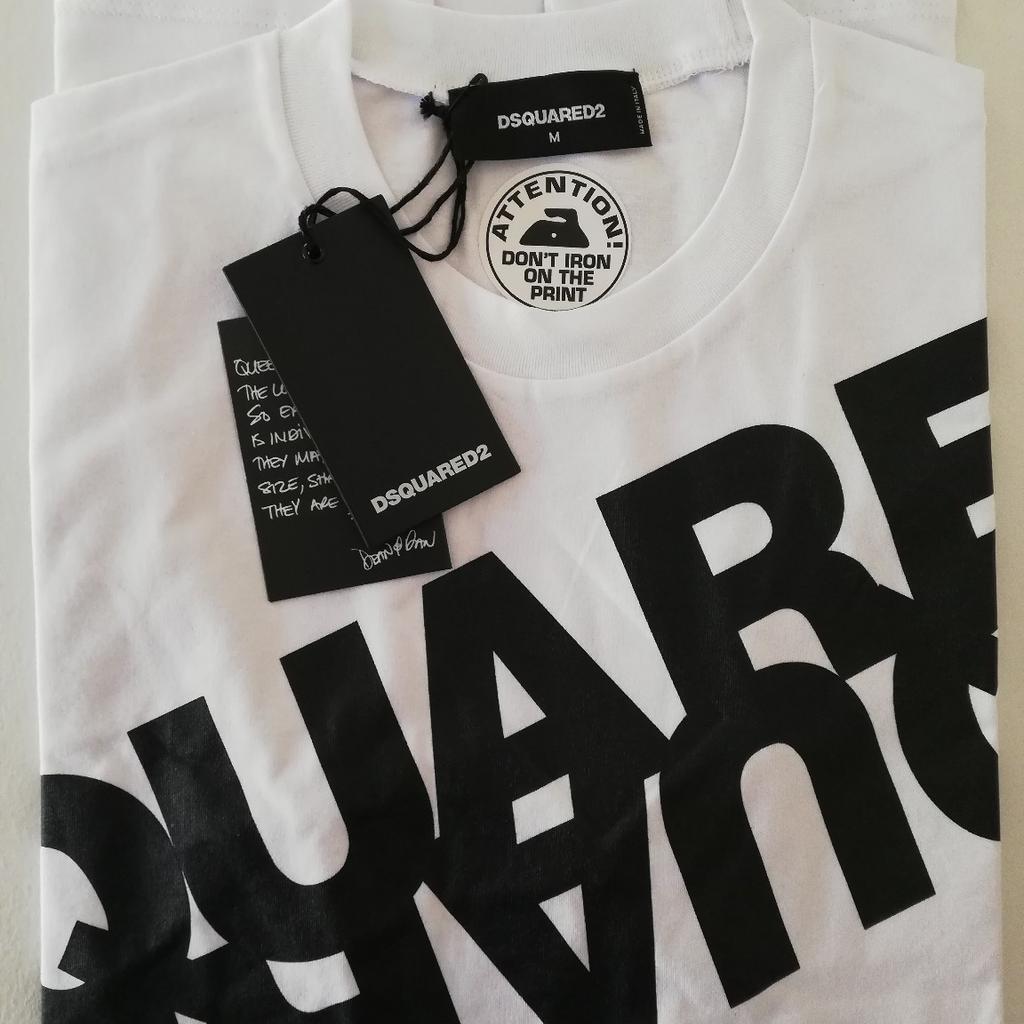 T shirt DSQUARED2 logo diagonale rispecchiato in Itri fur 110 00 zum Verkauf Shpock DE