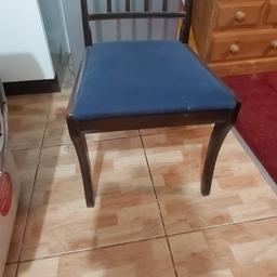 4X Dinning Chairs In Good Condition Few Scratch But Nothing Major, Comfy Chairs,
reason for selling no longer use table and chairs that much so want to replace with new unit,