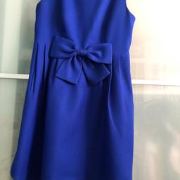 Lovely simple Ted Baker dress in royal blue size 4 =12-14 always great weight and quality of Ted baker. This dress has been worn many times signs of wear in bobbling no tears or major catches but small catches visible ....please see photo. Still has good wear left

Delivery Royal Mail 2nd class signed for or Shpock delivery