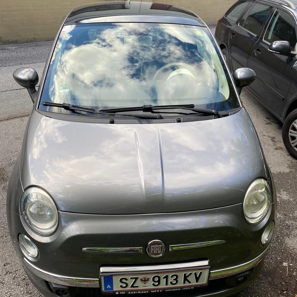 Panoramadach Fiat 500 Ffnen