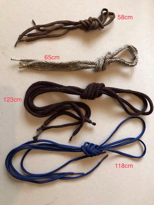 Buy & Sell West Midlands Sandwell - Photos for 5 pairs of Shoe laces