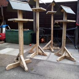 Bird table with slate roof
overall height 5 ft