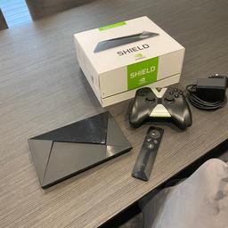 Nvidia shield in good condition. Used for IP tv and Plex but don’t use it anymore. Excellent for playing games also and watching Netflix etc... 
Has remote and controller.
Collection from Maghull, Liverpool
