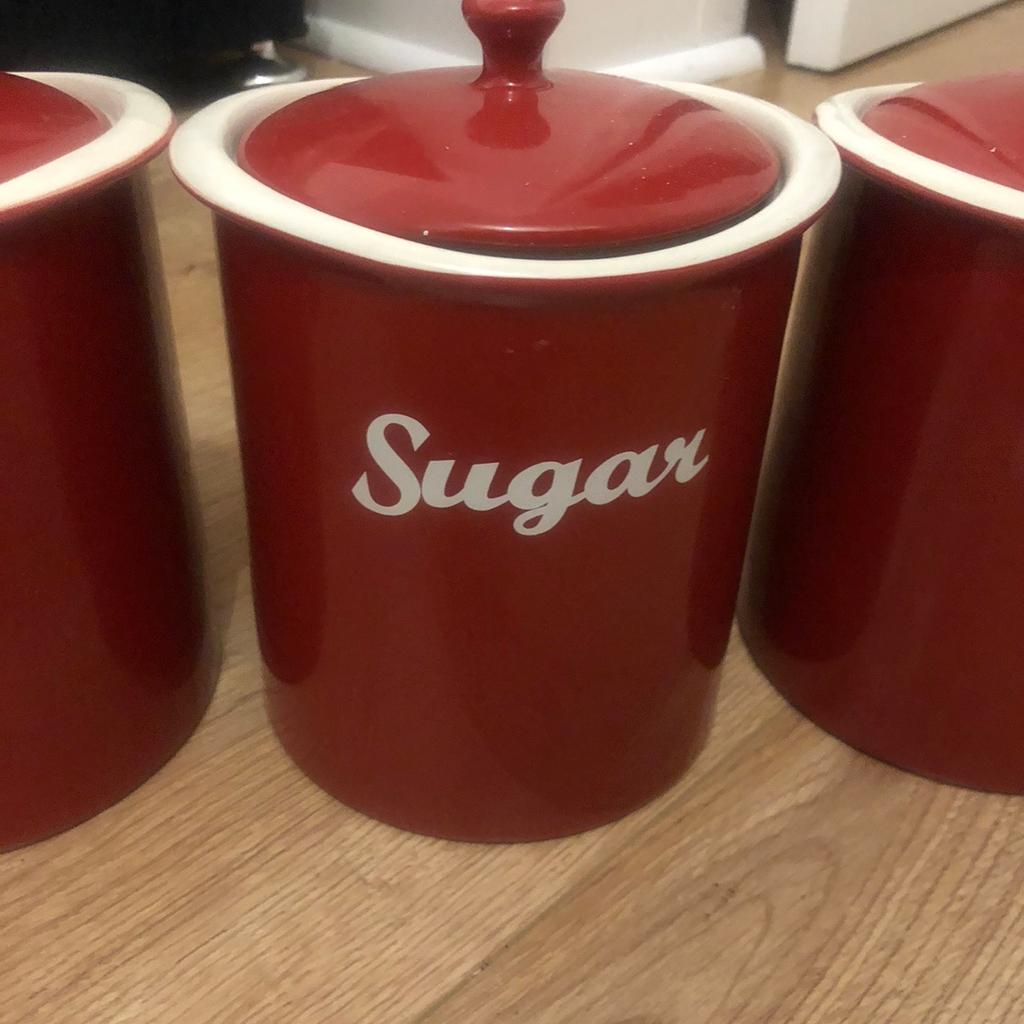 House of fraser tea coffee hot sale sugar jars