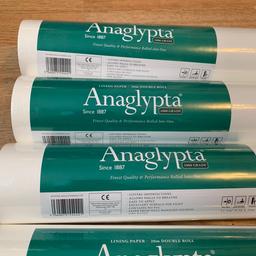 1000 grade lining paper, 5 rolls, £5 the lot, brand new unopened.