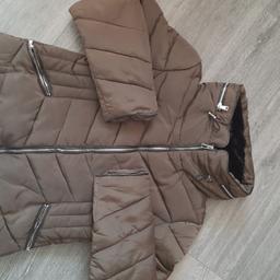 brand new without tags. ladies khaki padded jacket. was £65 from pink in Kingsgate huddersfield. lost weight so too big. size 14/16