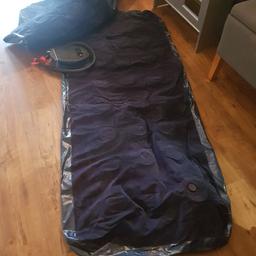 2 single self inflating airbeds. used once. the pump is built into them however it includes a foot pump.
collection only.