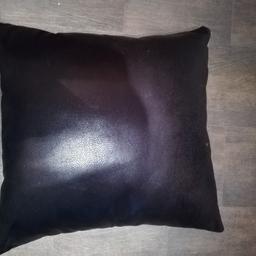 I have got 3 brand new black sofa cushions for sale big in size collection only please