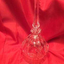 Gorgeous Decorative Glass Bell, a must for the Collector.
Due to Fragility, Strictly Cash on Collection Only.
Bargain £9 No Offers Collection within 48 Hours of Agreeing to Buy or will re-list.