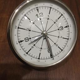 Libra Silver Aviator Mantel Clock in excellent used condition, runs off 1 x AA Battery.
Great for a Man Cave ...Bargain £14
Cash on collection only
Collection within 48 Hours of Agreeing to Buy or will re-list.