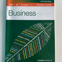 bare bones revision guide
aqa business studies 
year 1 // AS level 
year 1 condensed