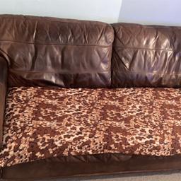 Leather sofa would definitely do someone a good turn it’s very comfortable need to get rid by tomorrow due to getting a new sofa