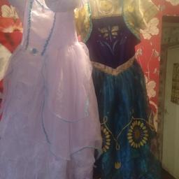 bundle of genuine Disney Princess dresses would fit 5 to 8 years