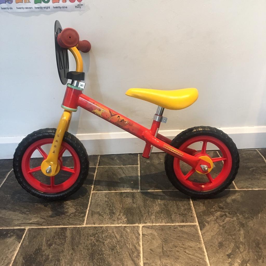 Lion king 2025 balance bike