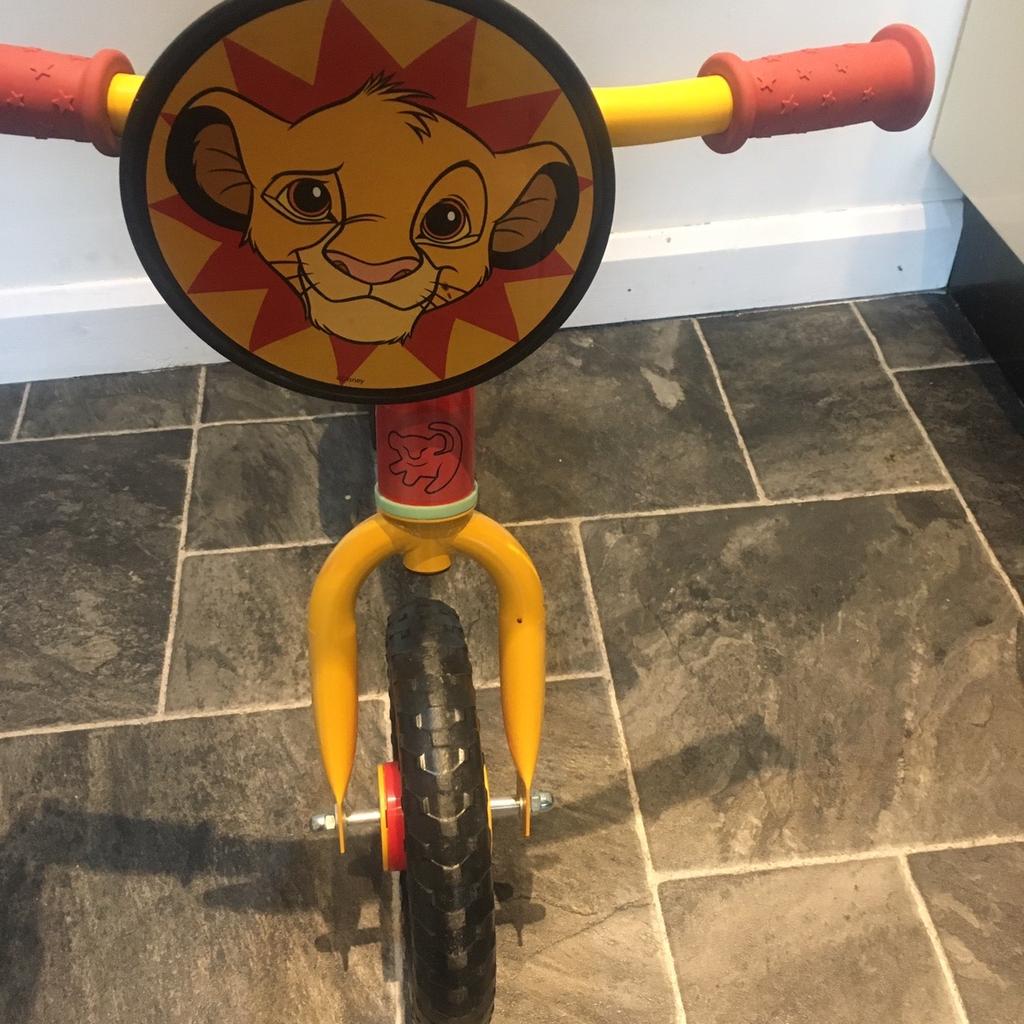 Lion king balance outlet bike