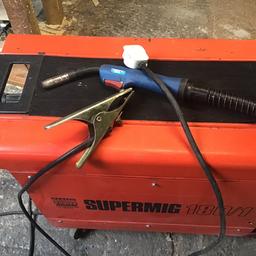Seally Super Mig 180/1 comes with wire 1/2 reel, euro torch, earth strap, gauges, no bottle as it’s leased.
Any trial on collection works perfectly collection only due to weight or I will deliver locally for mileage money. Make me an offer?