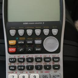 casio graphical calculator
hardly used
almost brand new
bought for £140
perfect for Alevel maths and physics and more