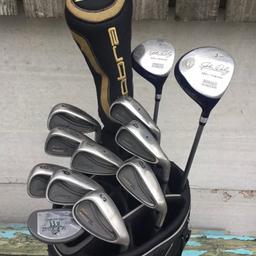 Mens right handed king cobra golf clubs 
Excellent condition