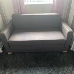 Ikea sofa bed 
Good condition 
Grey in colour
Just not needed now due to house move and no space
£50 Ono 
Need gone ASAP