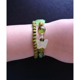 Zum Verkauf stehen dieses schöne Armband Set in grün mit Schmetterlingen.

Versand ist bei Übernahme der Kosten möglich.
(Am günstigen per DHL Maxibrief für 1,70€)

Keine Garantie, Gewährleistung und Rücknahme, da es sich um einen Privatverkauf handelt.