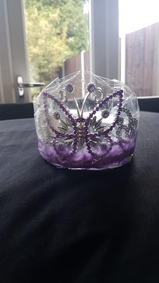 Buy & Sell Kent Maidstone - Photos for Girls Purple Butterfly Tiara.