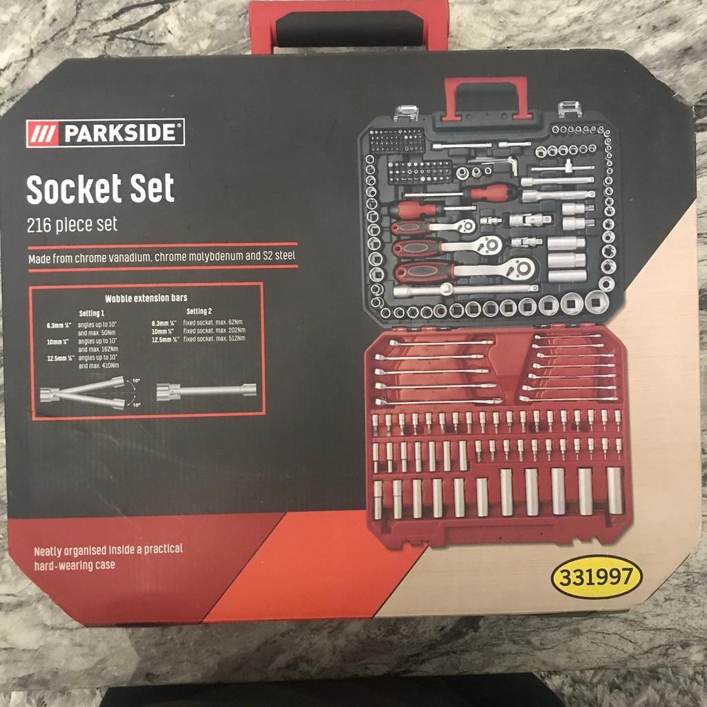 Parkside 216 store socket set