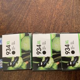 Only selling because have new printer. In original packaging - never been opened. £10.00 each, or 3 for £25.00
Hp 394 xl black ink cartridges