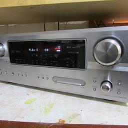 Denon AVR-2105 AMPLIFIER 7.1 Channel 90 Watt Receiver

DENON AV AMPLIFIER

MODEL AVR-2105
7.1 Channel

90 Watt PER CHANNEL Receiver

DENON AMPLIFIER LISTEXD IS USED IN FULL WORKING ORDER

Specifications
Tuning range: FM, MW

Power output: 90 watts per channel into 8Ω (stereo)

Surround output: 90W (front), 90W (center), 90W (rear)

Frequency response: 10Hz to 100kHz

Total harmonic distortion: 0.08%

Input sensitivity: 2.5mV (MM), 200mV (line)

Signal to noise ratio: 74dB (MM), 100dB (line)