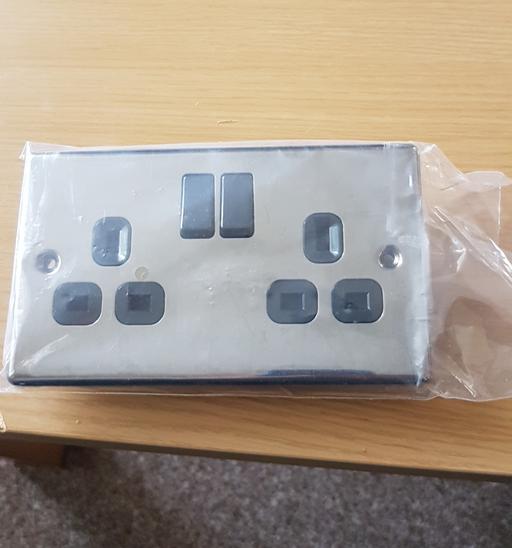 Buy & Sell West Yorkshire Bradford - Photos for Chrome double socket. Brand New