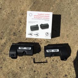 Adaptors to fit “comfort board” to Bugaboo Cameleon 3 pram.

Collection from Leigh-on-Sea or can post if postage and PayPal fees covered (£5 extra).