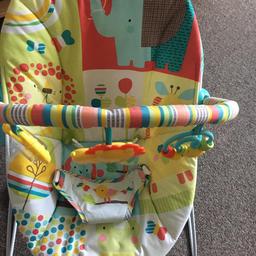 Baby bouncer hardly used from new.