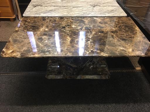 Buy & Sell West Yorkshire Bradford - Photos for Brown marble effect coffee table