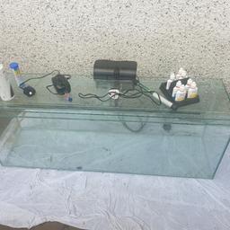 sling a fish tank with accessories doesnt get used no more first come first served no time wasters and its collection only