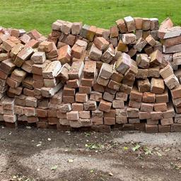 Free bricks for anyone who wants to collect them. Located in Rugeley.