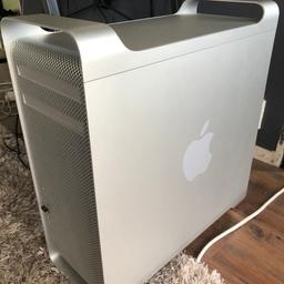 Powerful Mac stationary computer with 2 x 2,4 GHz
24GB ram memory
Total of 4 TB of hard drive space.

Can handle all of the adobe programs, Ableton, Logic Pro, final cut, you name it.

Selling due travel abroad for extended period of time.

come with offers!!!