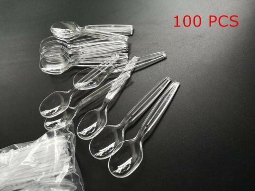 Buy & Sell Greater Manchester Manchester - Photos for Plastic Spoons 100pcs Dessert Spoons