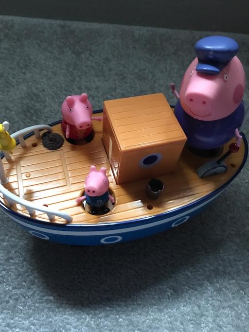 Buy & Sell Nottinghamshire Gedling - Photos for Peppa Pig pushing go grandpa boat