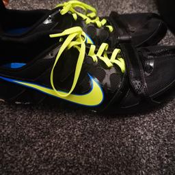 Great condition Nike spikes for track athletes.

Size 10 Mens