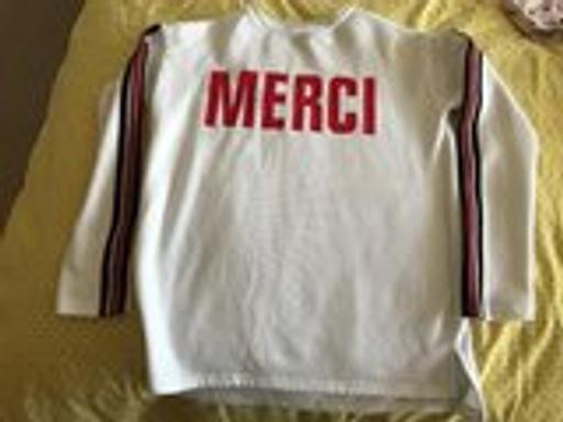 Buy & Sell Tyne and Wear Newcastle upon Tyne - Photos for Girls 12-13 year Sweatshirt, Merci slogan