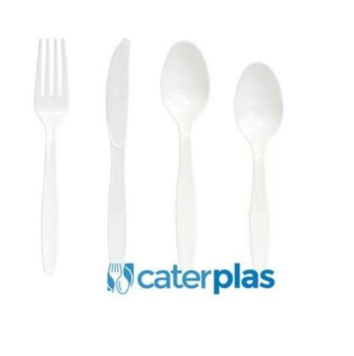 Buy & Sell Greater Manchester Manchester - Photos for White Disposable Plastic Cutlery