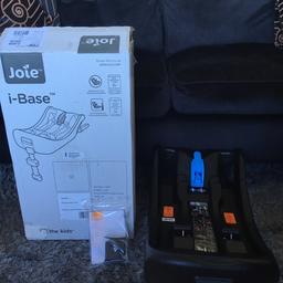 Joie Ibase Isofix
Like brand new still have the box used for 7months.
Wanting £30
Collection only

Look at my page as have car seat to go with and selling pram set.
