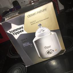 Bottle and food warmer
Used once
Still in box but box has a little ware