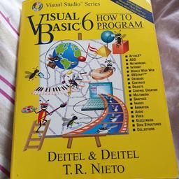 Anyone learning Visual Basics at University or School, get this book! It helps you understand the basics of visual basics and programming in general