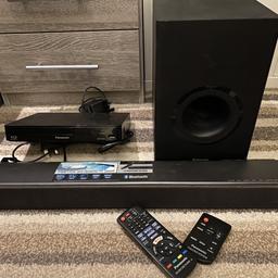 PANASONIC SC-HTB688EBK 3.1 Wireless Sound Bar / blu ray player and wall bracket

See link below for details on sound bar

